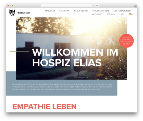 Readabler assistant WordPress plugin - hospiz-elias.de