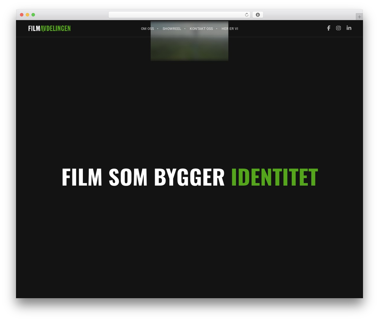 Brooklyn WordPress theme - filmavdelingen.no