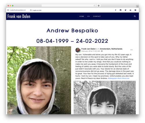 News page slider WordPress plugin - frankvandalen.nl