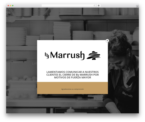Divi WordPress theme - bymarrush.com