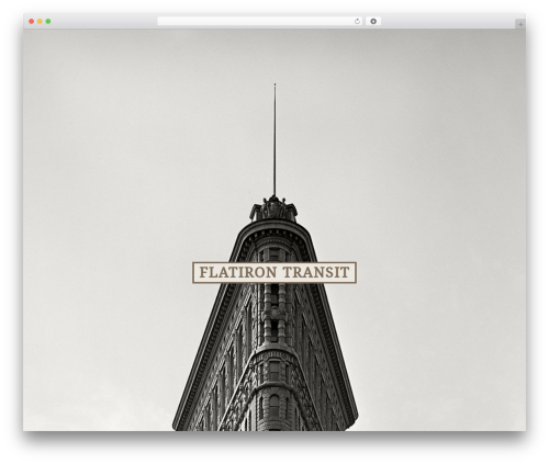 Enfold WordPress theme - flatirontransit.com
