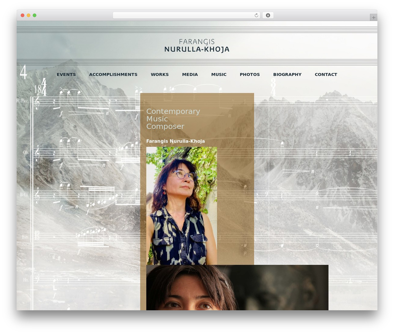 f theme WordPress - farangis-nurulla.com