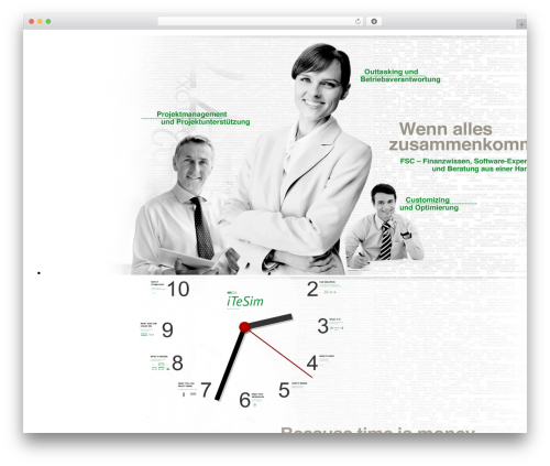 FSC theme WordPress - fsc-consultants.de