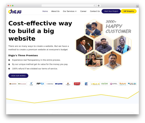 Digital wordings worker WordPress plugin - www.digju.com