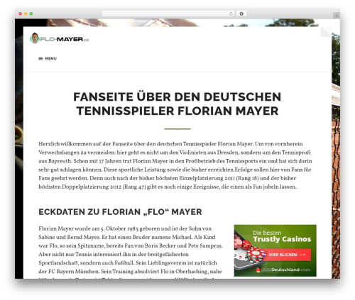 Hoffman theme WordPress free - flo-mayer.de