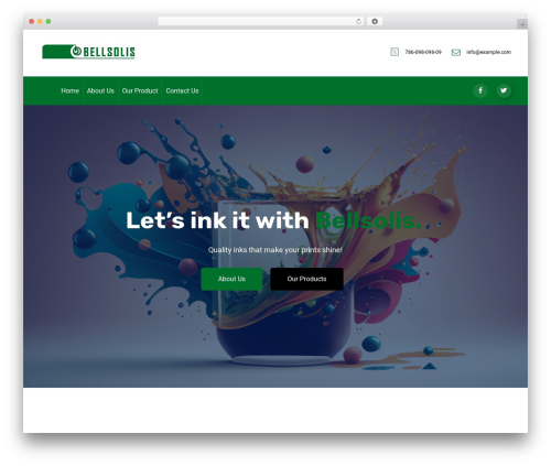 Konstro WordPress theme - bellsolis.com