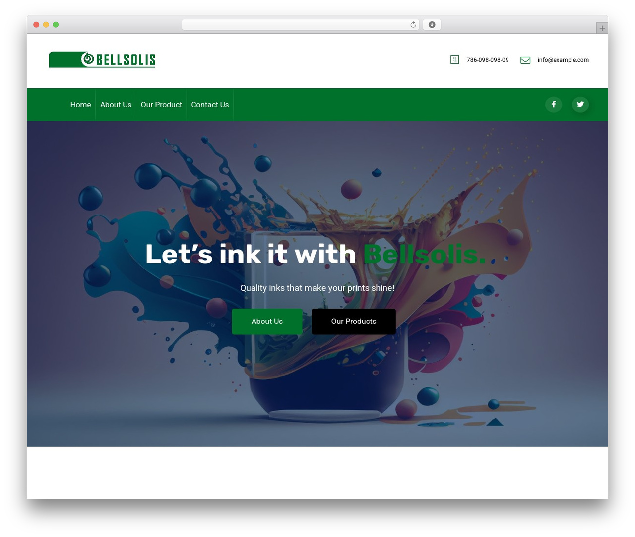 Konstro WordPress theme - bellsolis.com