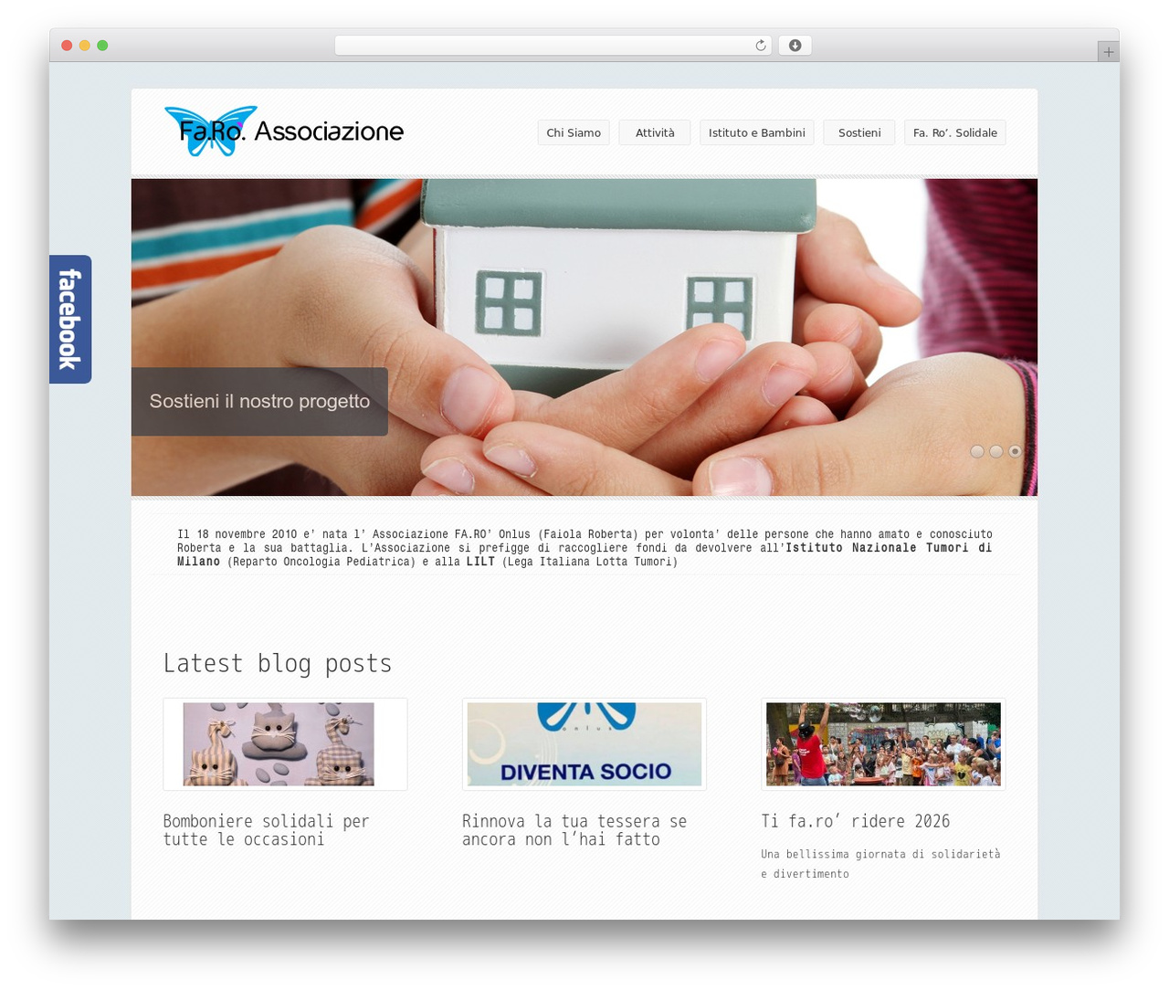 Pont theme WordPress - faroassociazione.org Pont theme WordPress - faroassociazione.org