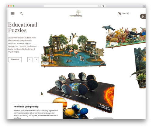 Qtheme theme WordPress - touchwoodesign.com