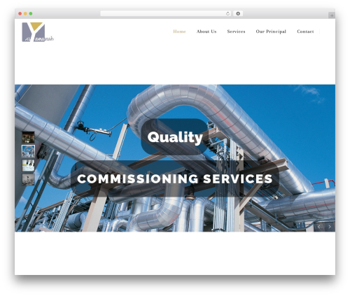 Rigel theme WordPress - alyamamahkwt.com