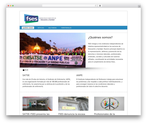Squirrel Pro Responsive Theme WP theme - fses.es Squirrel Pro Responsive Theme WP theme - fses.es
