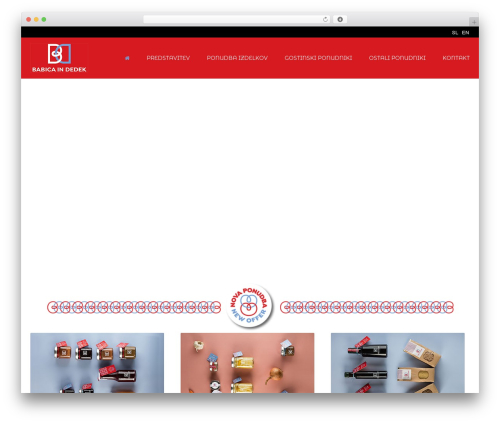 Theme WordPress constructo - babicadedek.si
