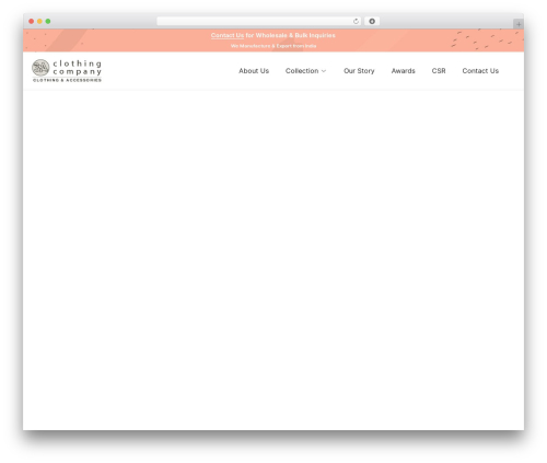Theme WordPress Hailey - 3aclothing.com