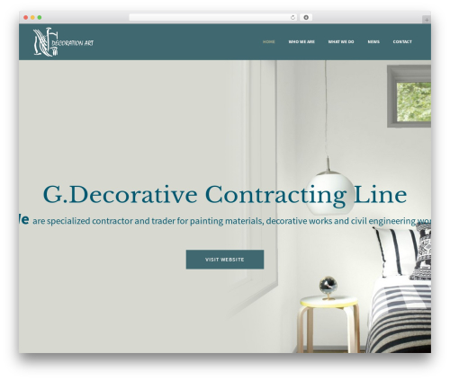 Theme WordPress ProRange - ngdecorationart.com
