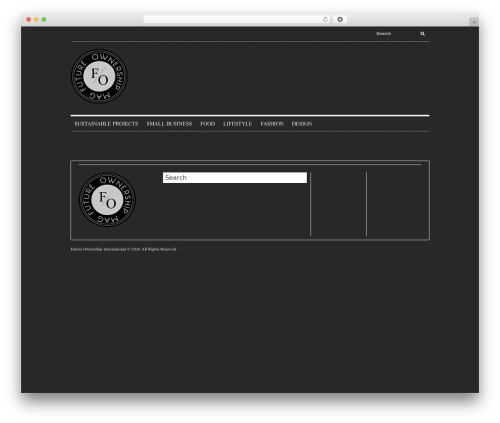 Unspoken WordPress theme - future-ownership-international.com