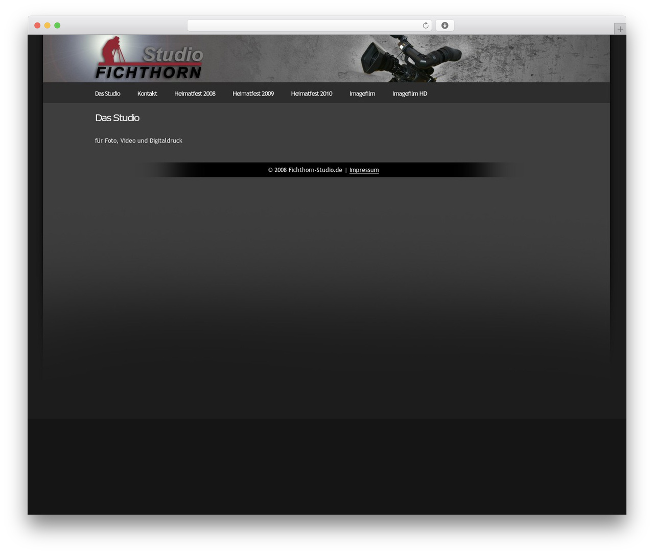 WordPress theme Pixeled - fichthorn-studio.de
