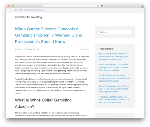 WordPress theme Presentation Lite - faiencededesvres.com