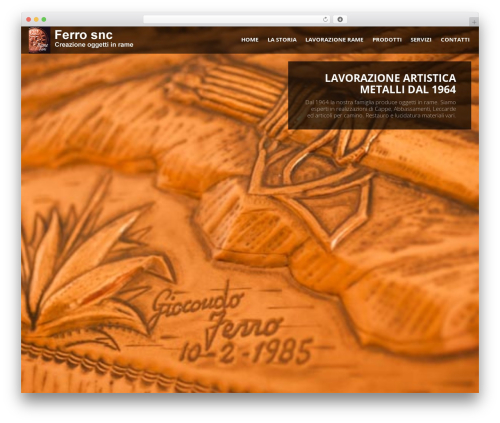 WordPress theme Elevate - ferrosnc.com