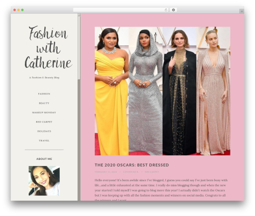 WordPress theme Hayle - fashionwithcatherine.com