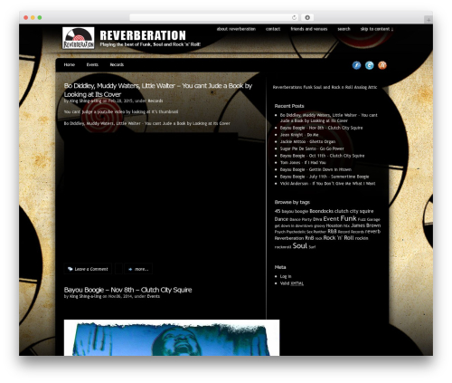 WordPress theme Pixel - funksoulandrocknroll.com