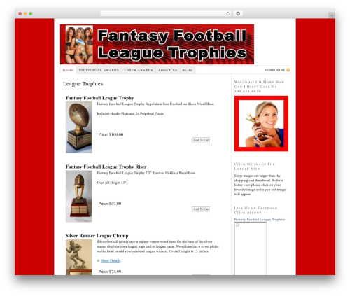 Gold_cart_plugin WordPress plugin - fantasyfootballleaguetrophies.com