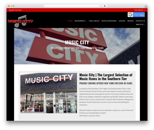 Beacon Theme theme WordPress - musiccityny.com