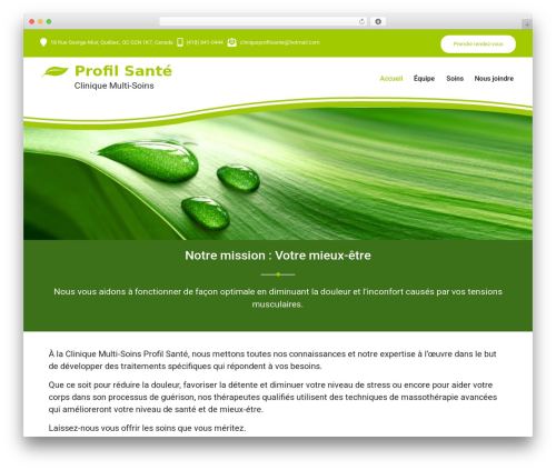 Best WordPress theme Derma Care - cliniqueprofilsante.com Best WordPress theme Derma Care - cliniqueprofilsante.com