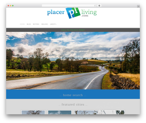 Catalyst WordPress theme design - placerliving.com