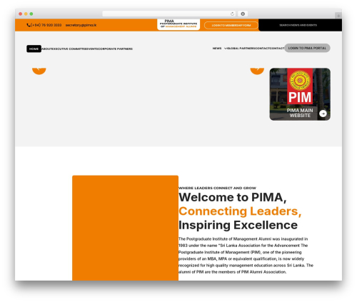 Custom Wordpress Theme WordPress theme design - pima.lk