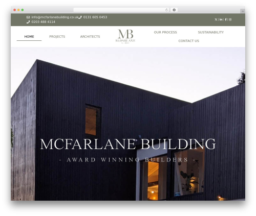 Themeextras for duplexotheme WordPress plugin - mcfarlanebuilding.co.uk