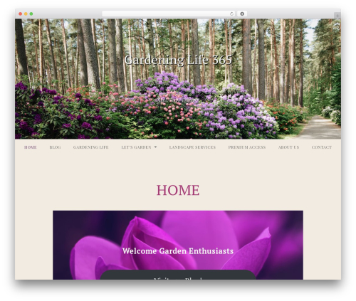 Gateway WordPress theme - gardeninglife365.com