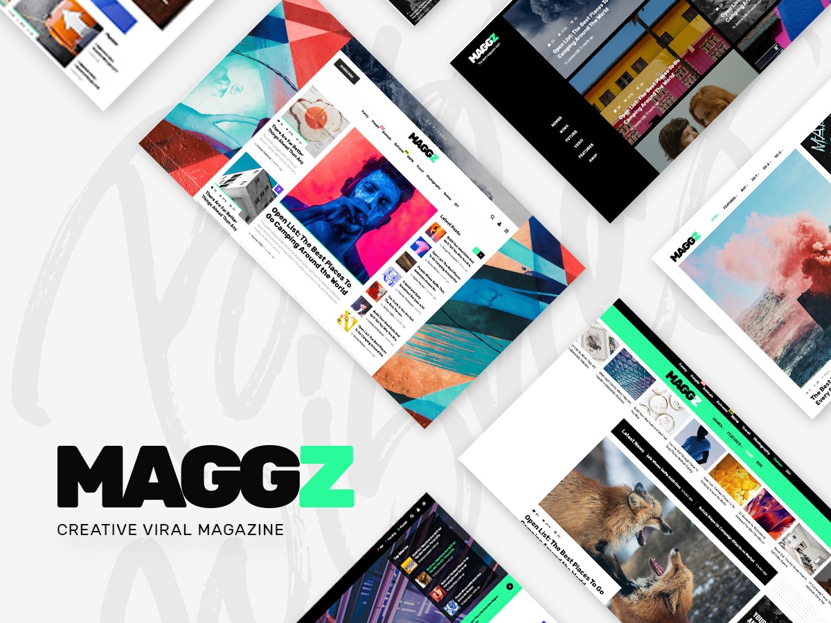 Maggz Child WordPress theme