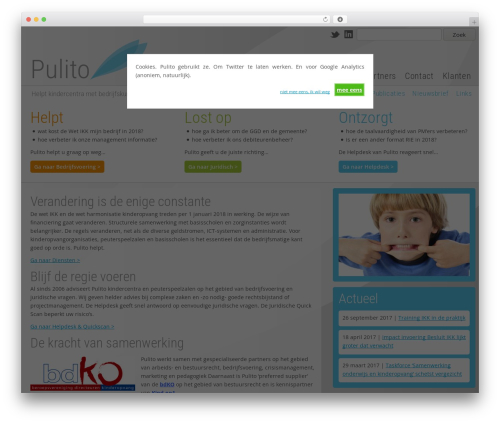 Cookie Warning (cookie-warning) free WordPress plugin - pulito.nl Cookie Warning (cookie-warning) free WordPress plugin - pulito.nl