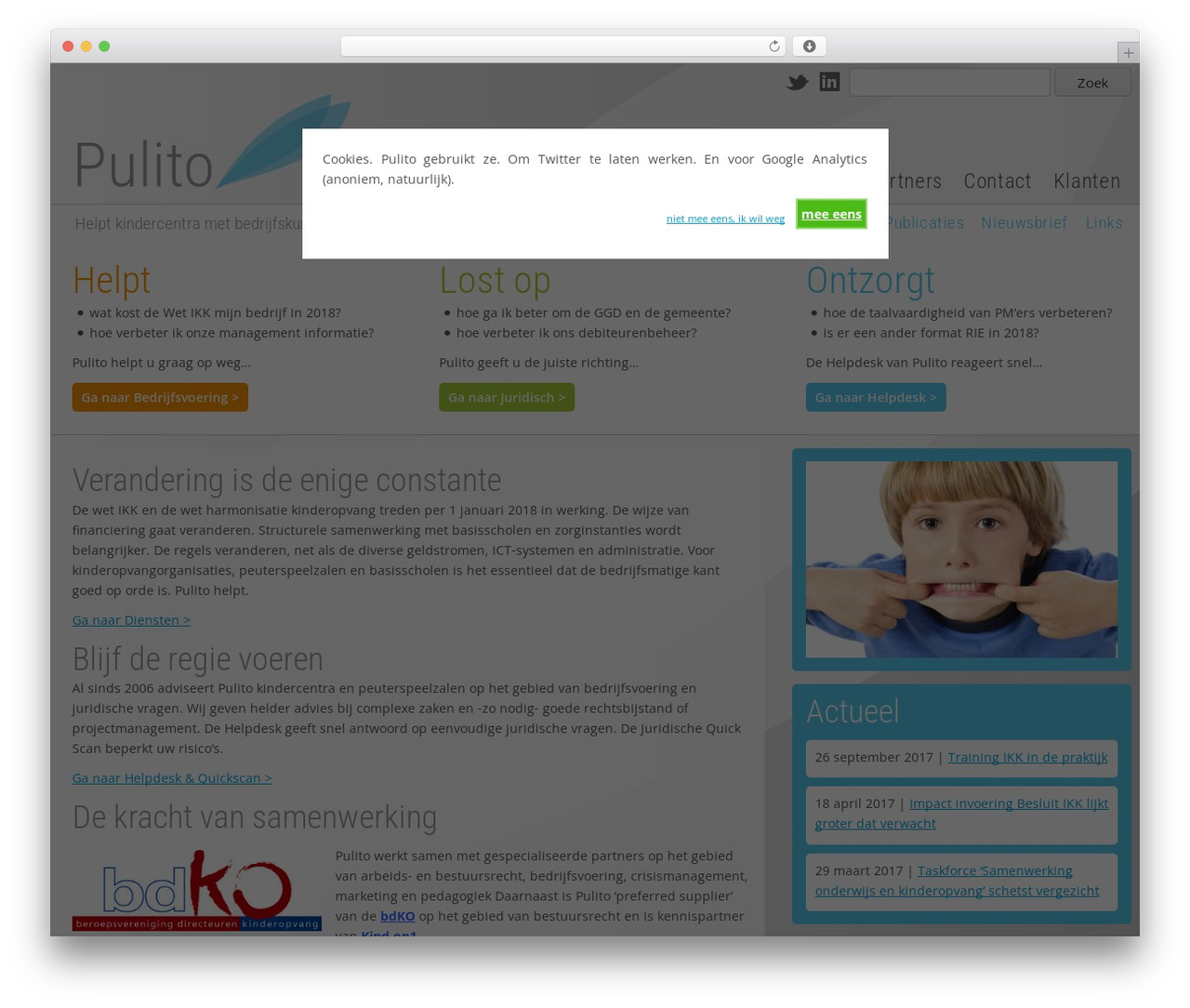 Pulito WordPress theme - pulito.nl Pulito WordPress theme - pulito.nl