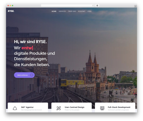 Scape core WordPress plugin - ryse.de