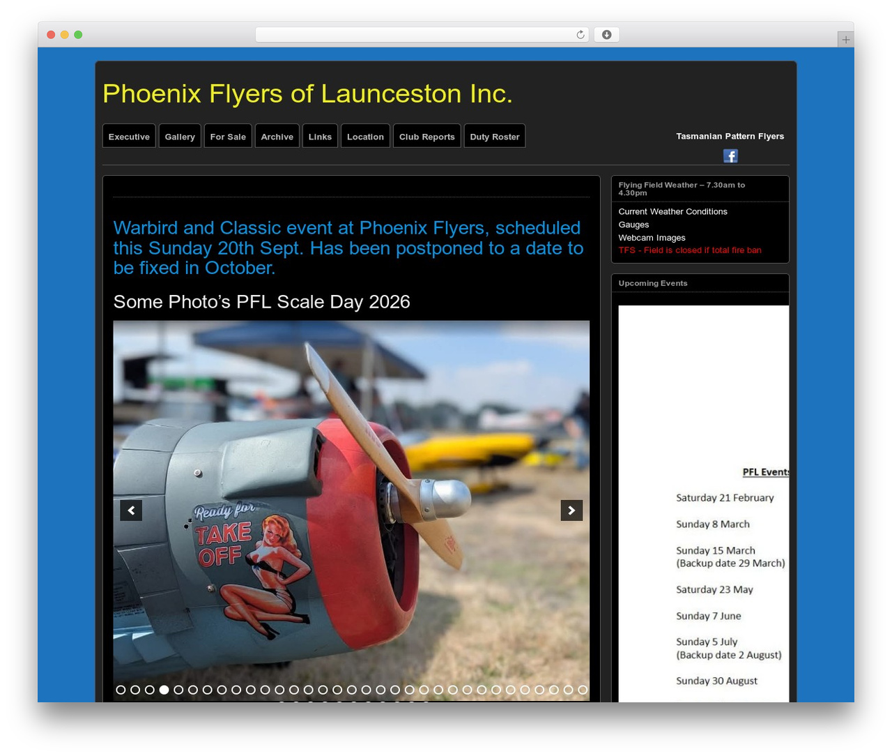 Suffusion WordPress theme - phoenixflyers.org.au