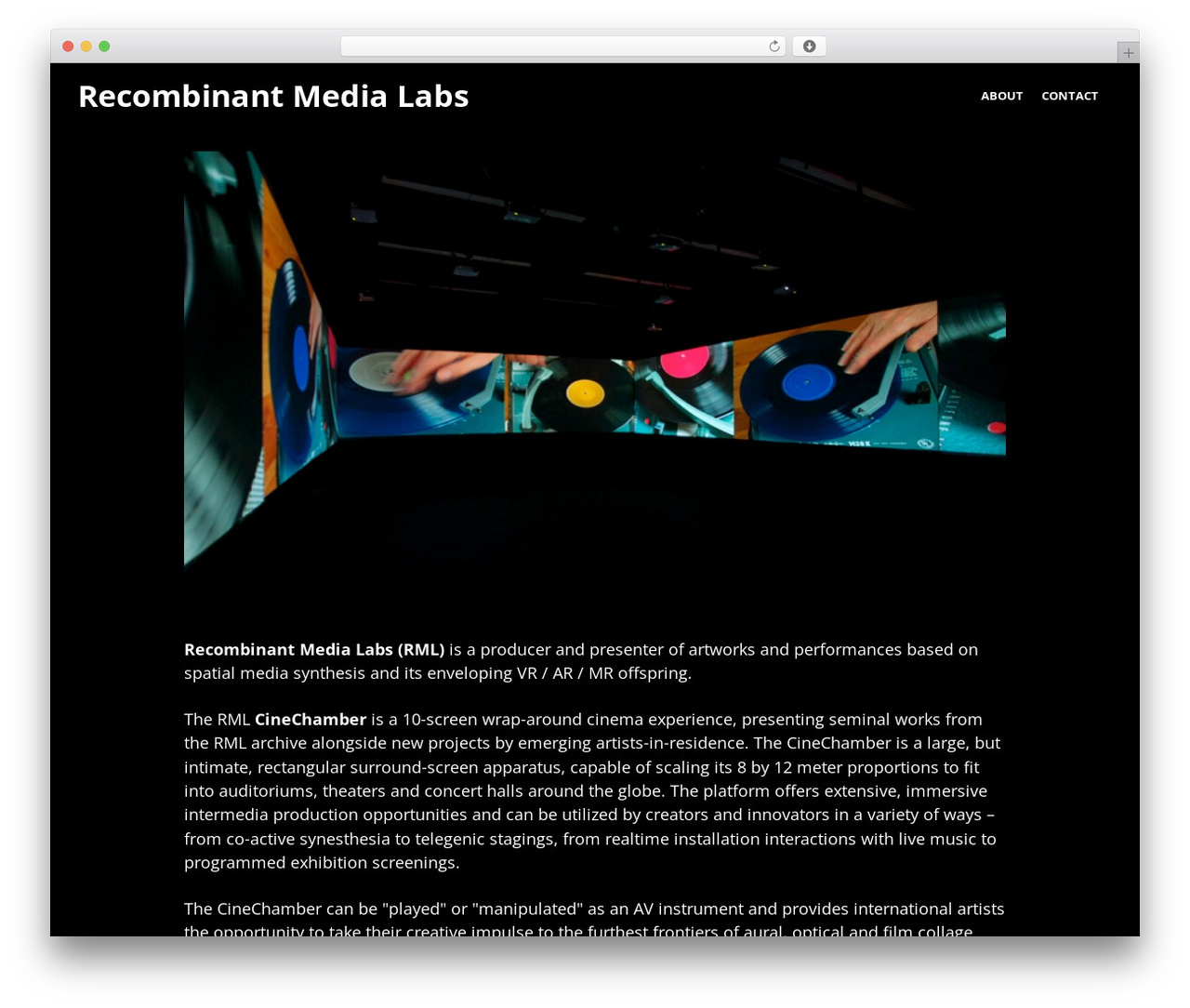 Theme WordPress Create - rml-cinechamber.org
