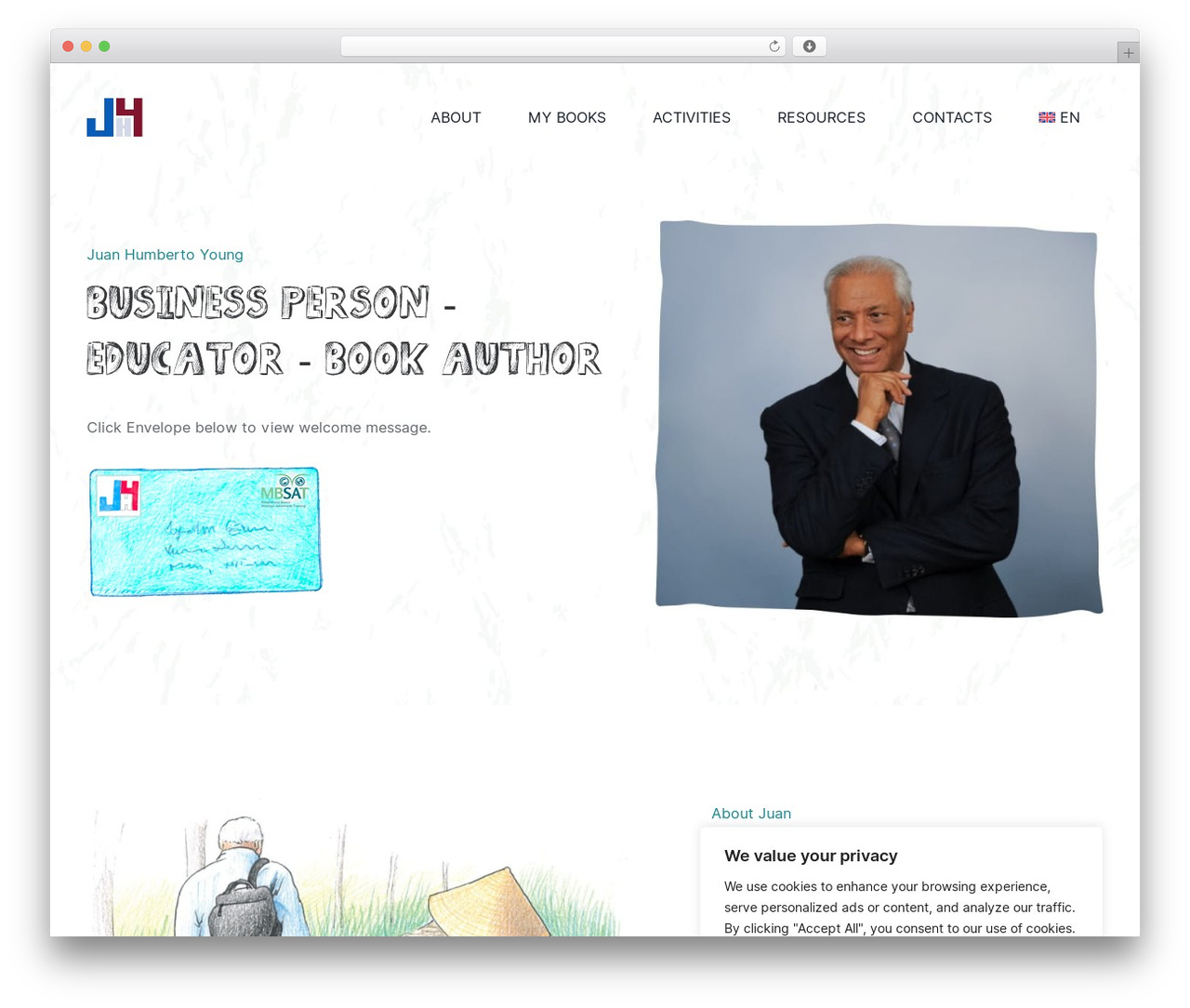 Theme WordPress Juan Humberto Young - juanhumbertoyoung.com