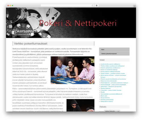 Theme WordPress Howard Simple - pokersavvy.fi