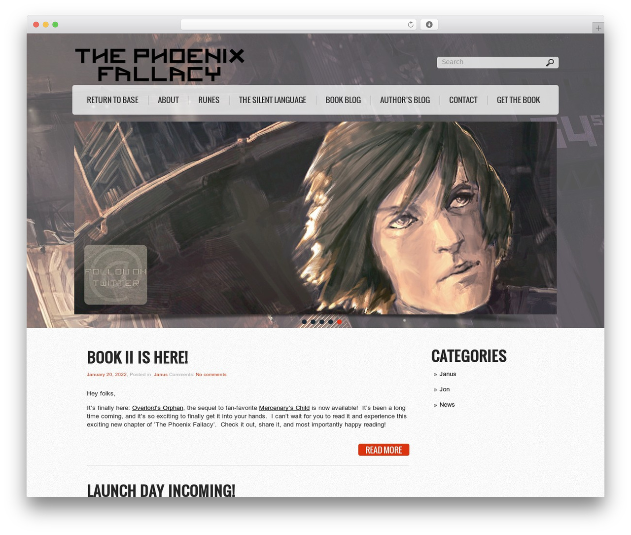 Theme WordPress SimpleOne - phoenixfallacy.com