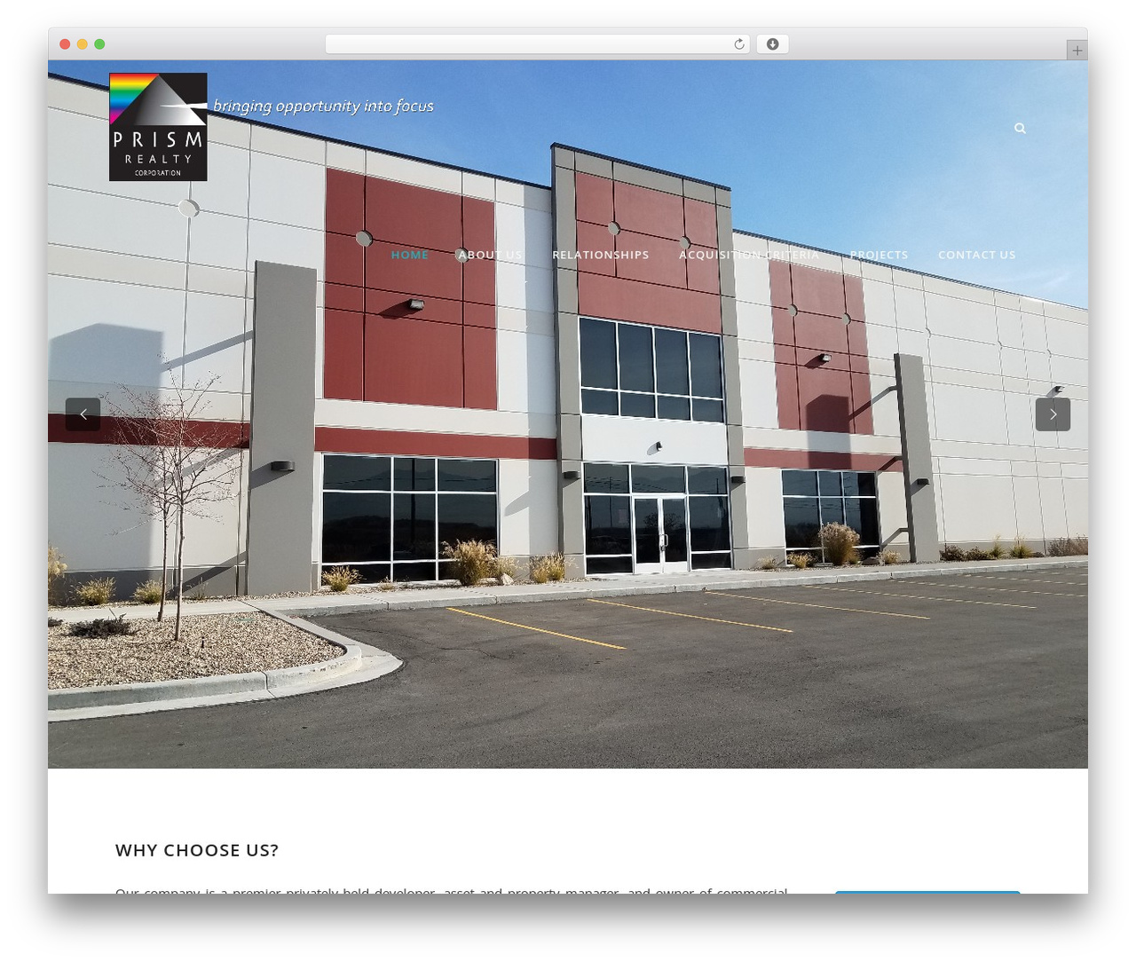 Theme WordPress Specular - prismrealty.net