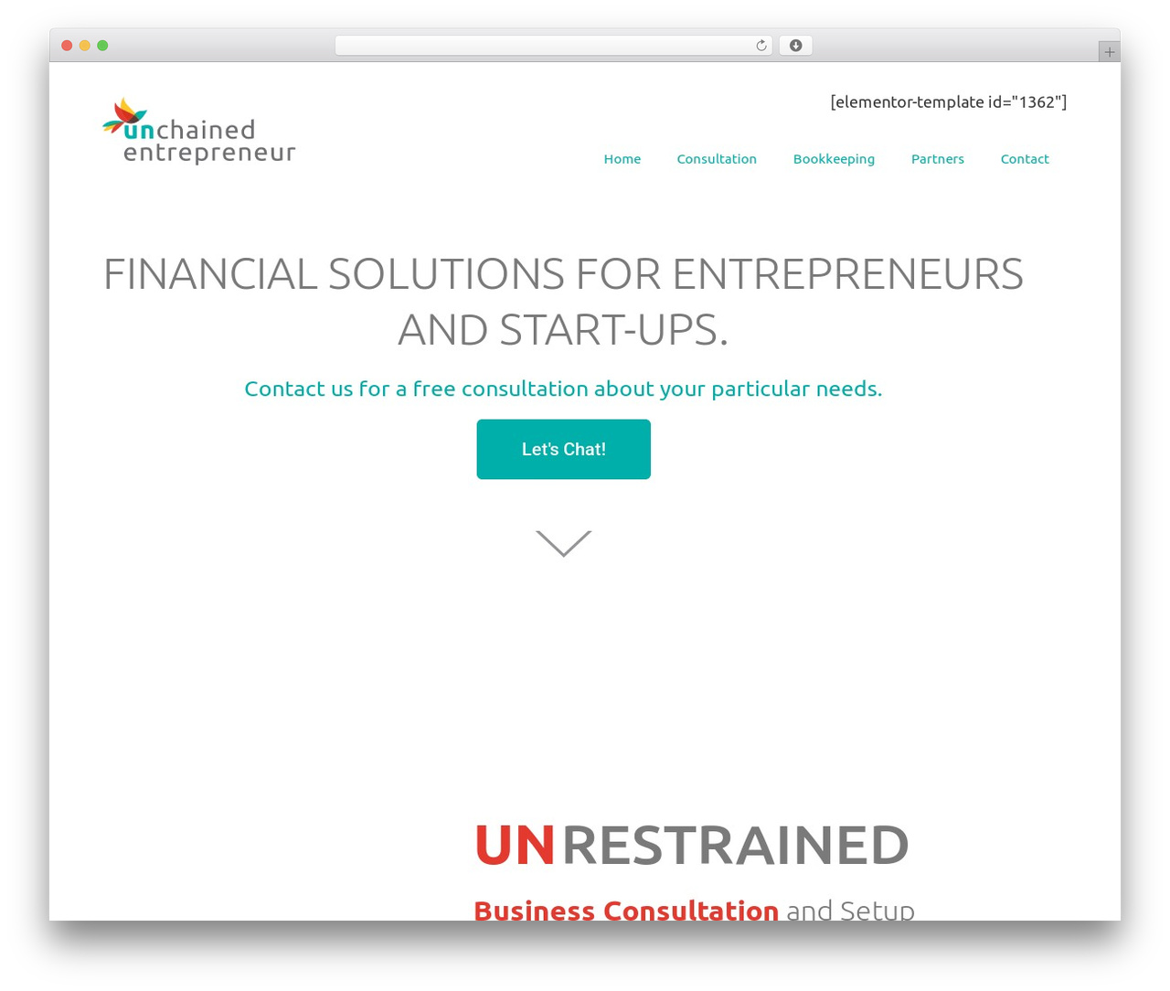 WordPress theme GeneratePress - unchainedentrepreneur.ca