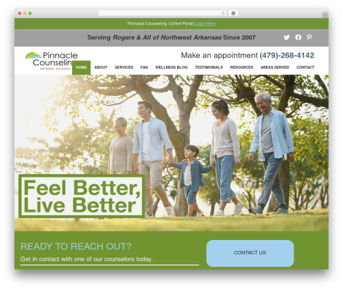 WP theme Builder - pinnaclecounselingnwa.com