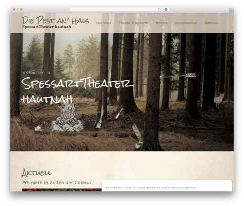 GeneratePress theme WordPress - spessart-theater.de