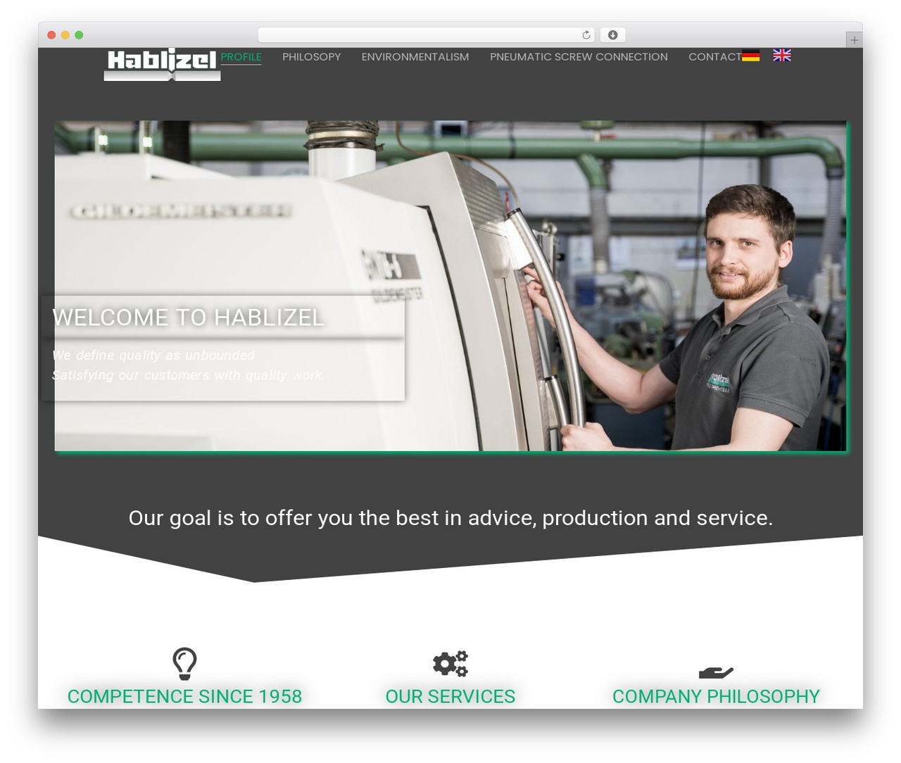 Hello Elementor WordPress theme - hablizel.com