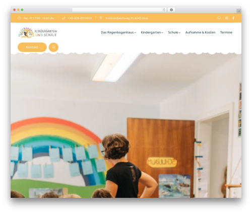 Knirpse theme WordPress - regenbogenhaus.org