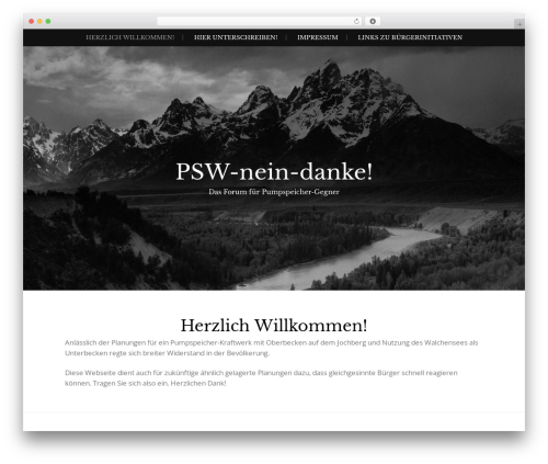 SpeakUp! Email Petitions (speakup-email-petitions) free WordPress plugin - psw-nein-danke.de