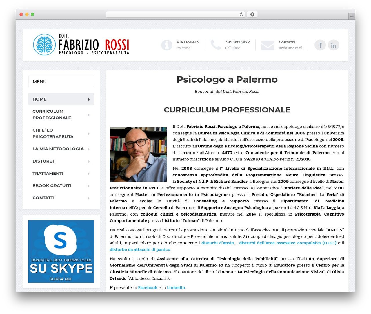 MentalPress | Shared By Themes24x7.com WordPress theme - palermopsicologo.it