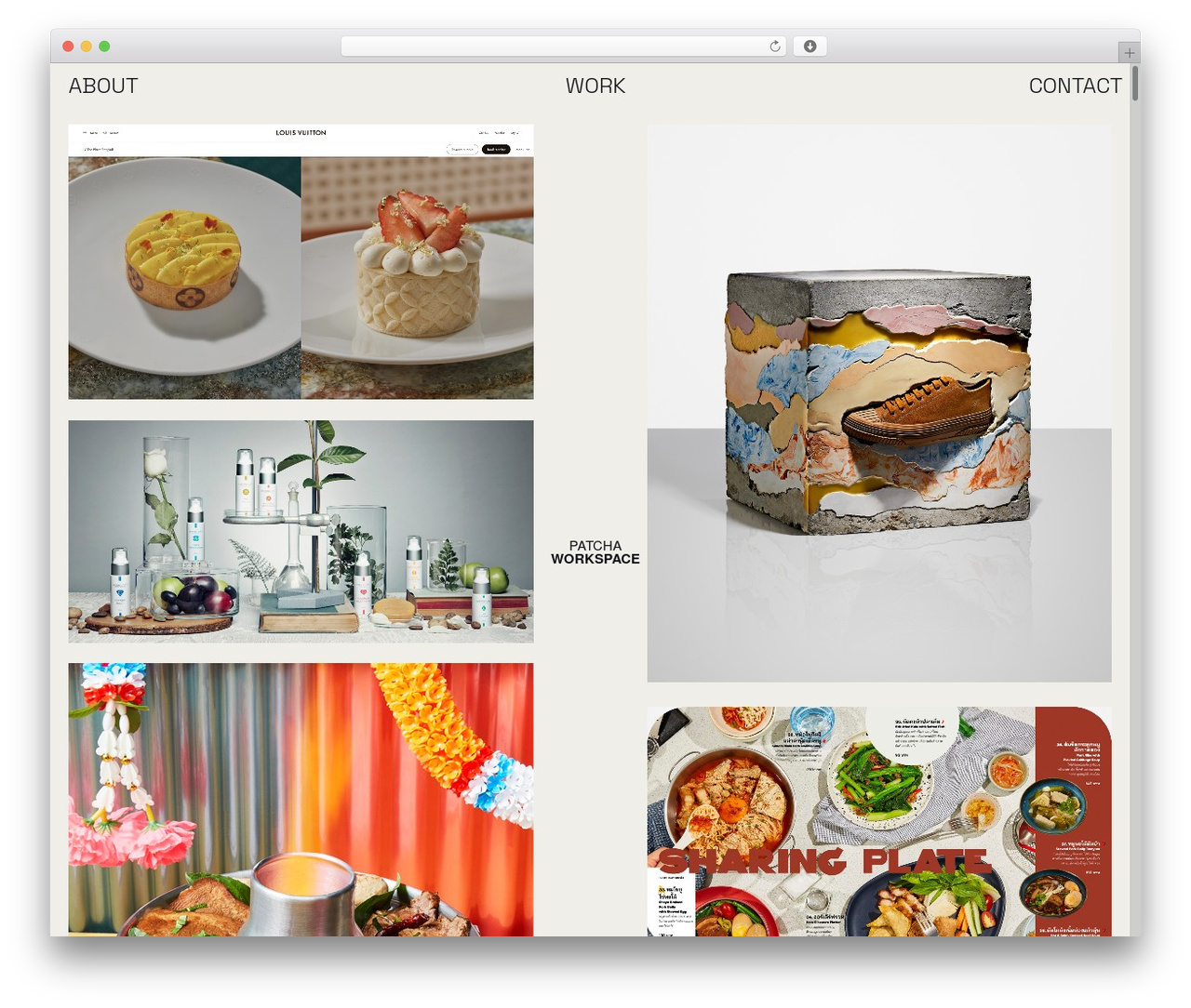 Patcha WordPress theme design - patchaworkspace.com