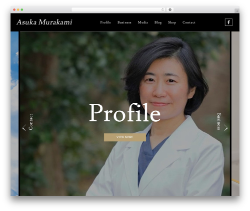ps_theme WordPress theme - asukamurakami.com